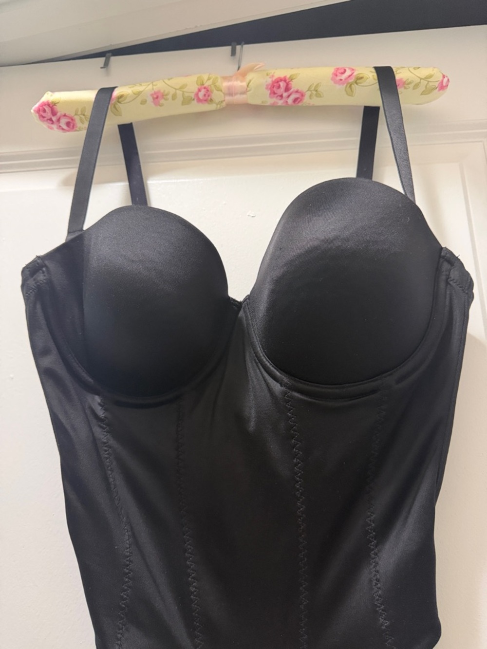 Victoria's Secret Black Bustier Corset Top